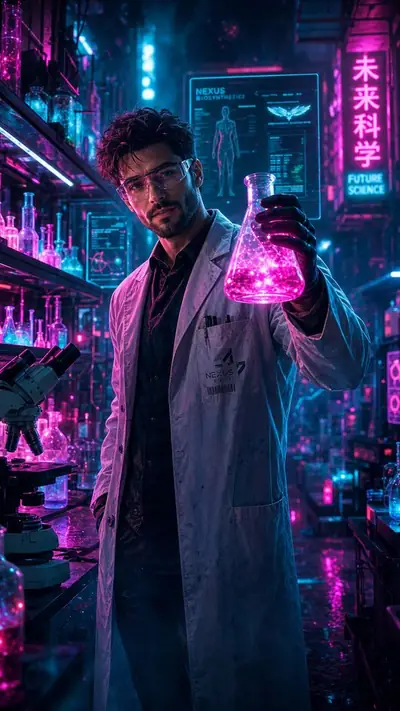 Cyberpunk theme